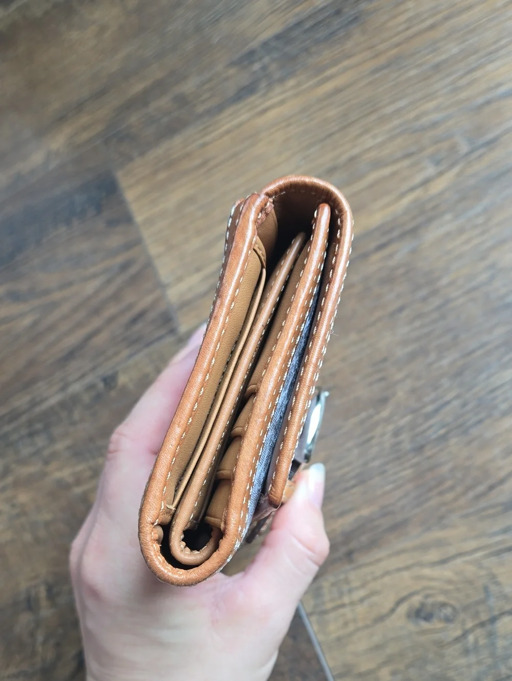 Vintage Coach Soho Signature Buckle Wallet